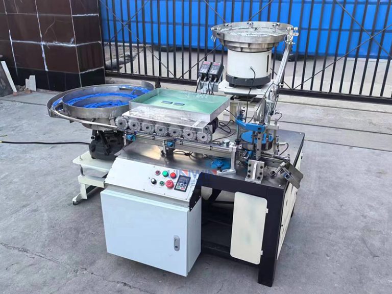 máquina automática de ensamblaje de clavos con pasador de gas