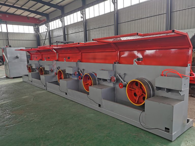 Máquina trefiladora horizontal de líneas rectas