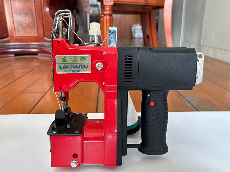 máquina de coser de bolsas protable